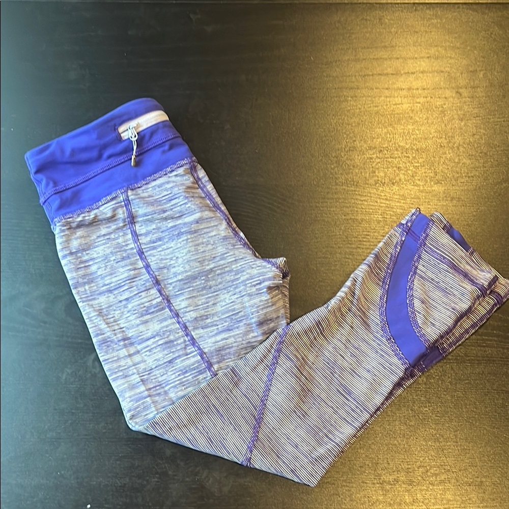 Lululemon Athletica Purple Leggings for Active Wear